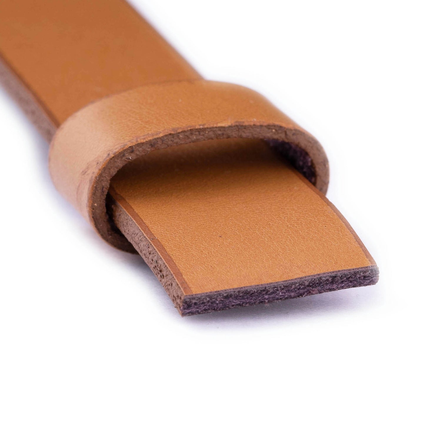 Mustard Brown Belt Strap For Ferragamo Buckles Womens 1.5 cm Replacement Leather