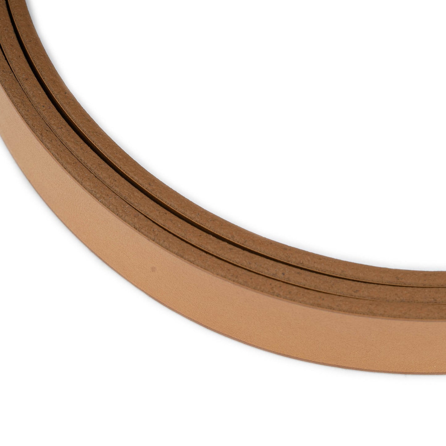 Mustard Brown Belt Strap For Versace Buckles Womens 1.5 cm Replacement Leather